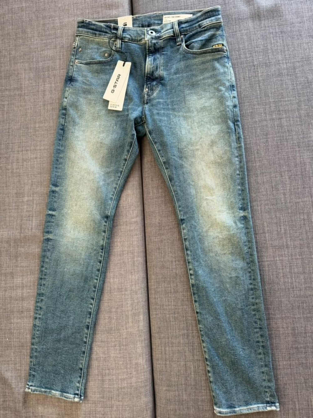 G-STAR Revend FWD Skinny Jeans 30x30 Color Antique Blueschist Denim